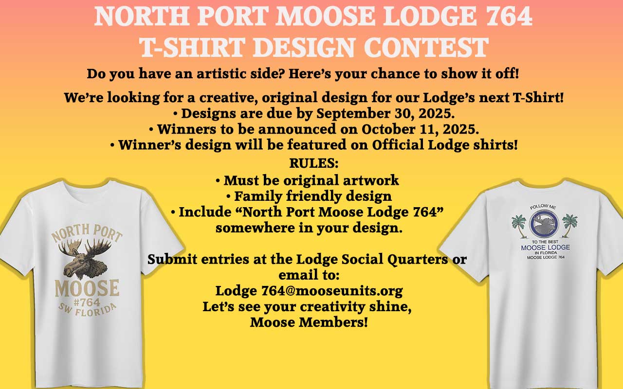 Moose764 t-shirt contest announcement